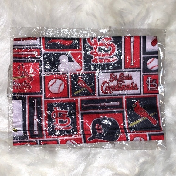 NEW ST LOUIS CARDINALS Kids Baseball 1 Pc White Face Gaiter Cover - Picture 2 of 2